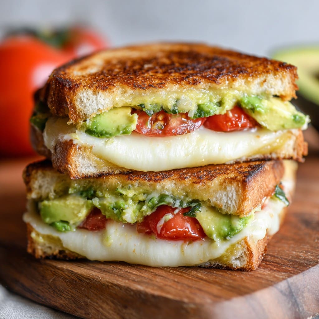 Avocado Tomato Grilled Cheese