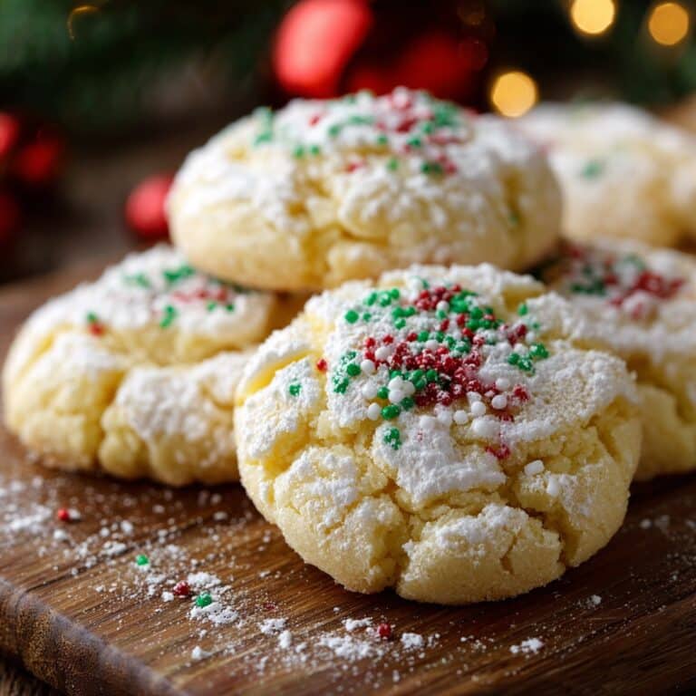 Christmas Gooey Butter Cookies