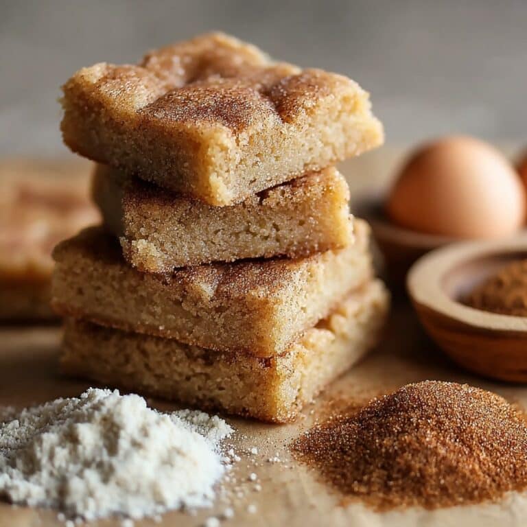 Cinnamon Sugar Blondies