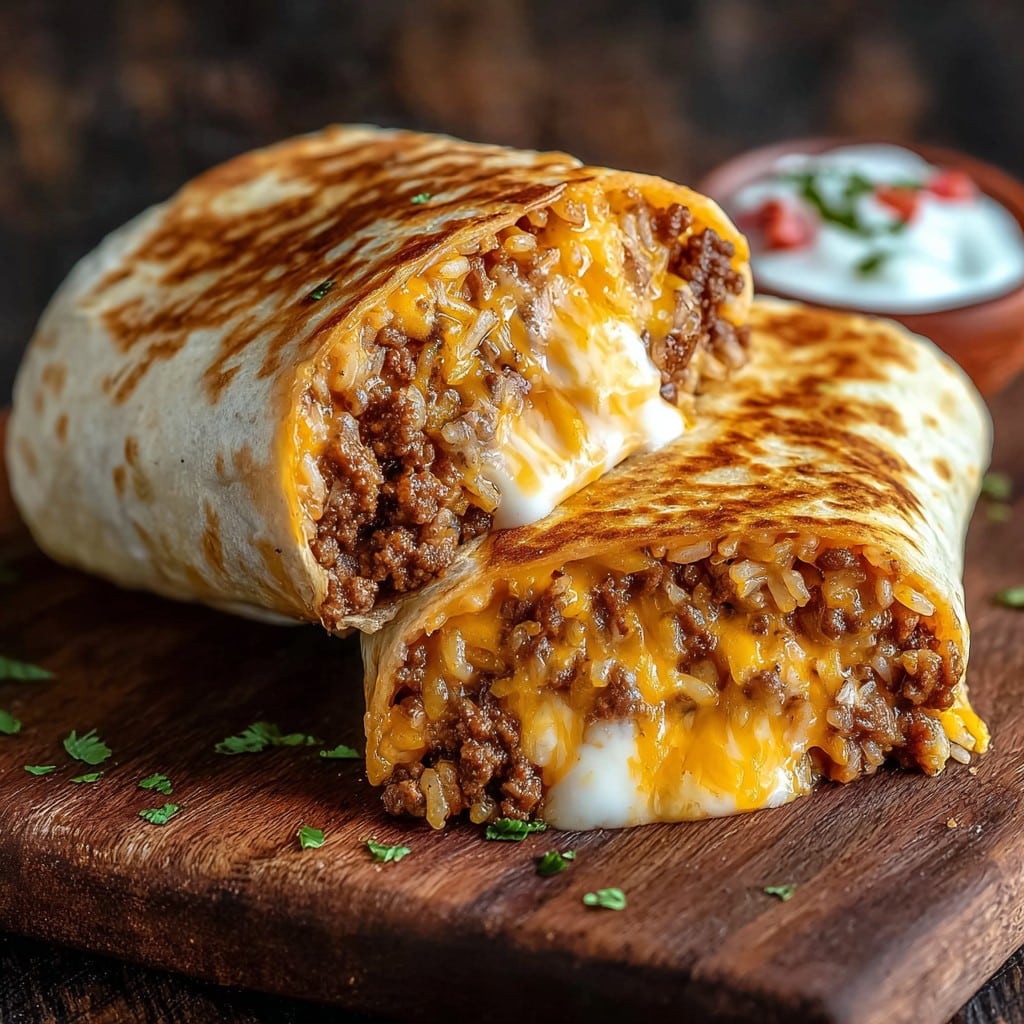 Grilled Cheese Burrito Copycat
