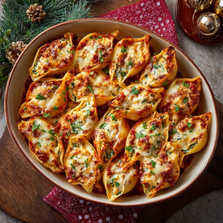 Christmas Stuffed Shells