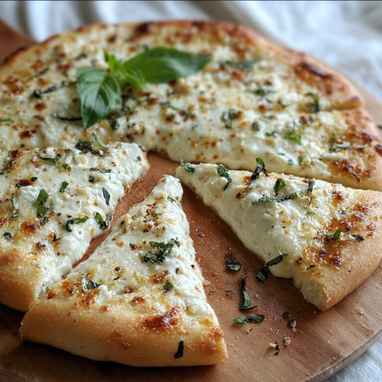 Creamy White Garlic Pizza Sauce