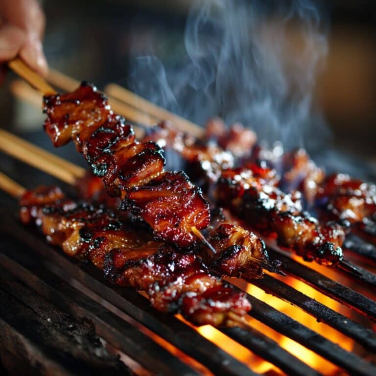 Filipino Pork BBQ Skewers