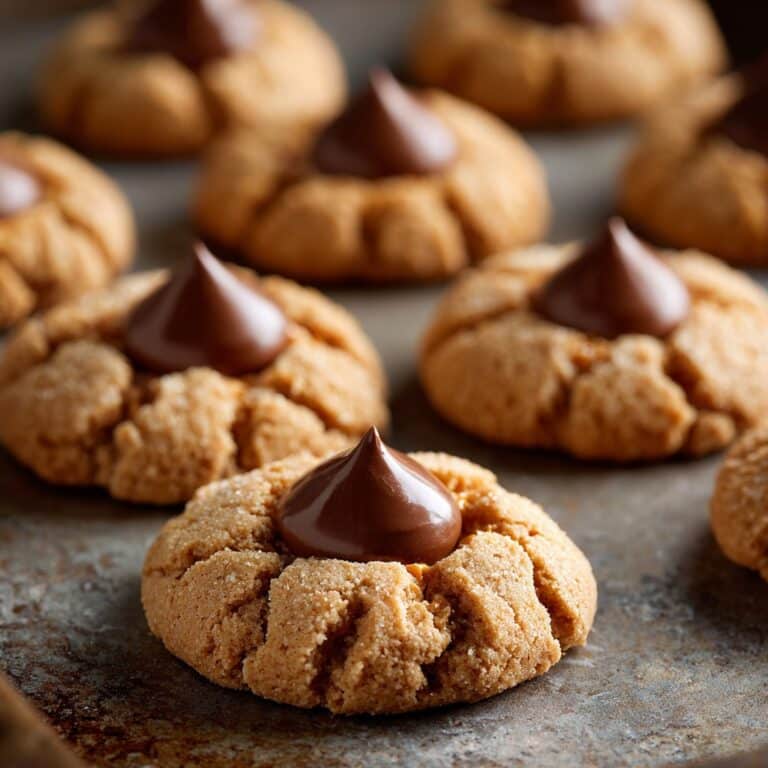 Peanut Butter Blossom Cookies