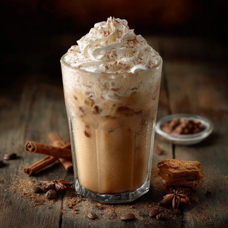 Starbucks Iced Gingerbread Chai Tea Latte Copycat