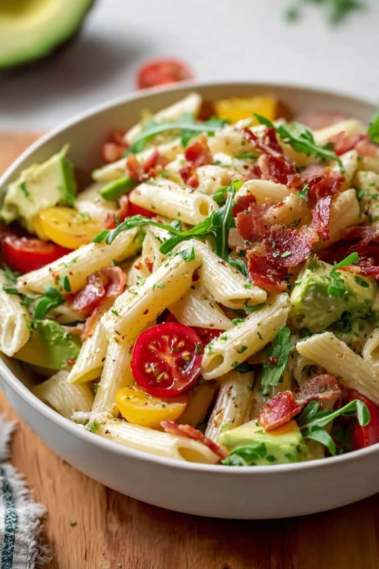Classic Gluten Free Dairy Free Blt Pasta Salad