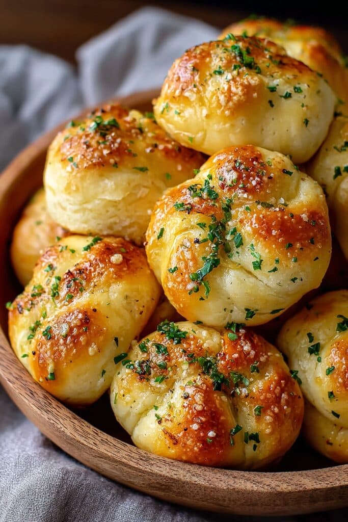 Homemade Gluten Free Garlic Knots