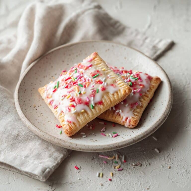 Mini Strawberry Pop Tart with Glaze and Sprinkles Made – Gluten Free Dairy Free