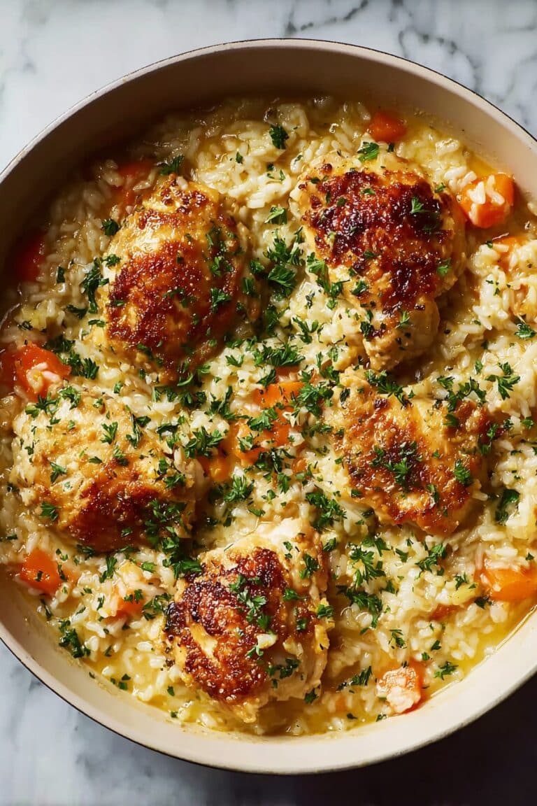 ONE-POT Chicken & Rice That’s Gluten & Dairy Free! (30 Minutes!)