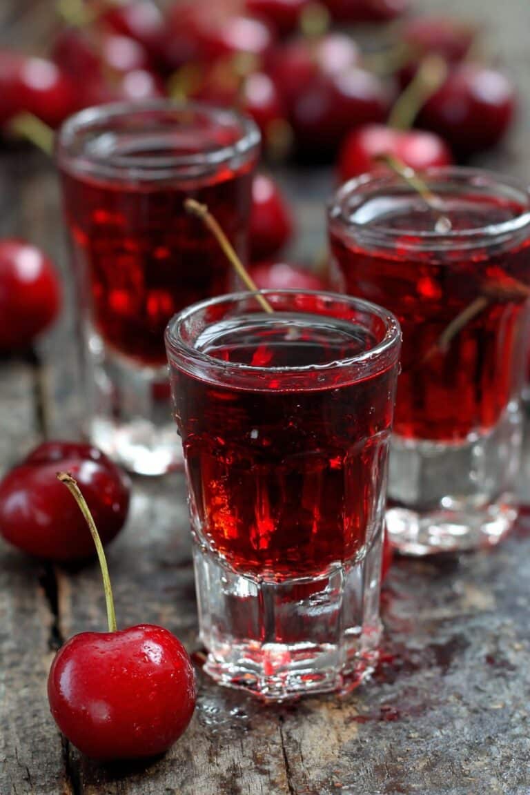 Sizzling Sour Cherry Shots