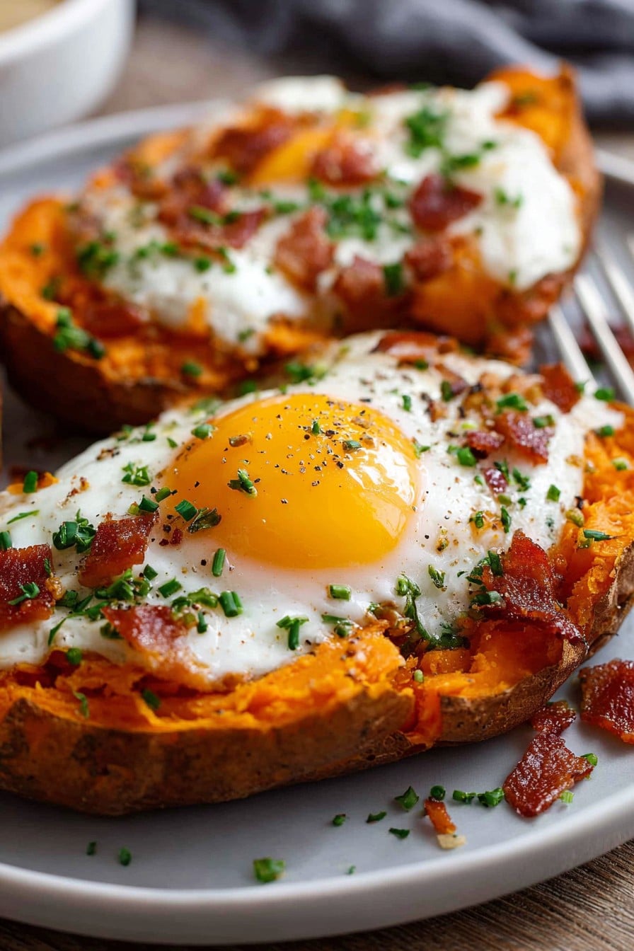 Breakfast Sweet Potato