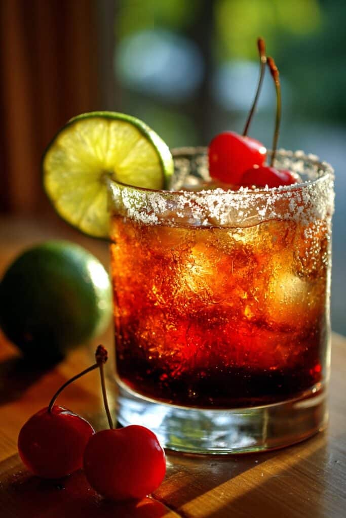 Cherry Coke Margarita