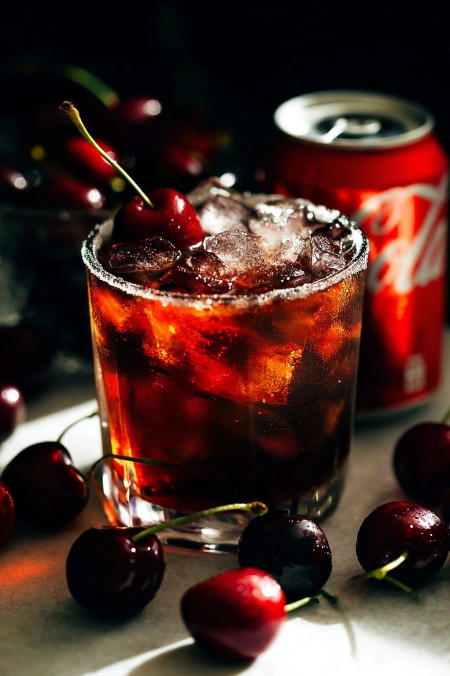 Cherry Coke Margarita