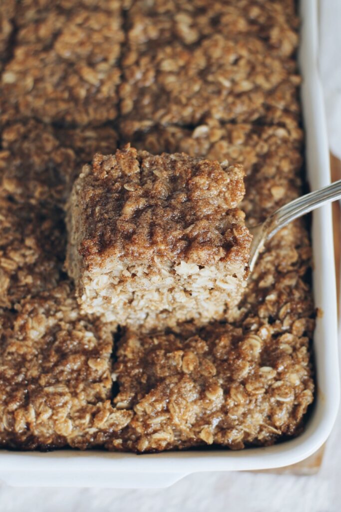 Coffee Cake Baked Oatmeal