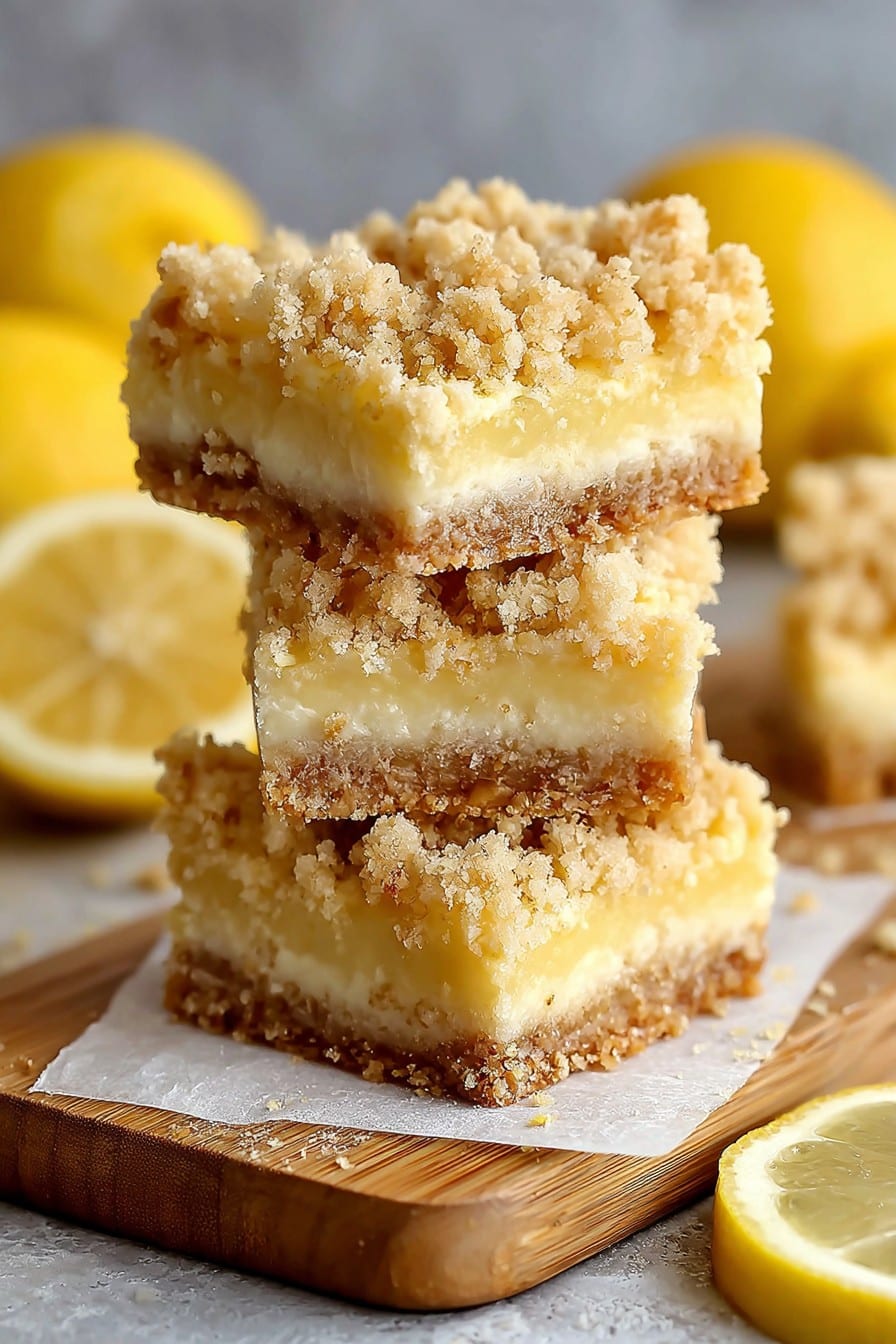 Homemade Lemon Crumb Bars