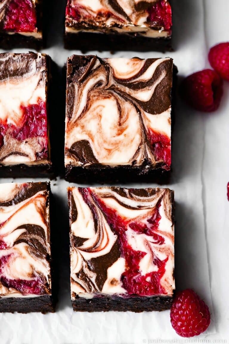 Raspberry Cheesecake Brownies
