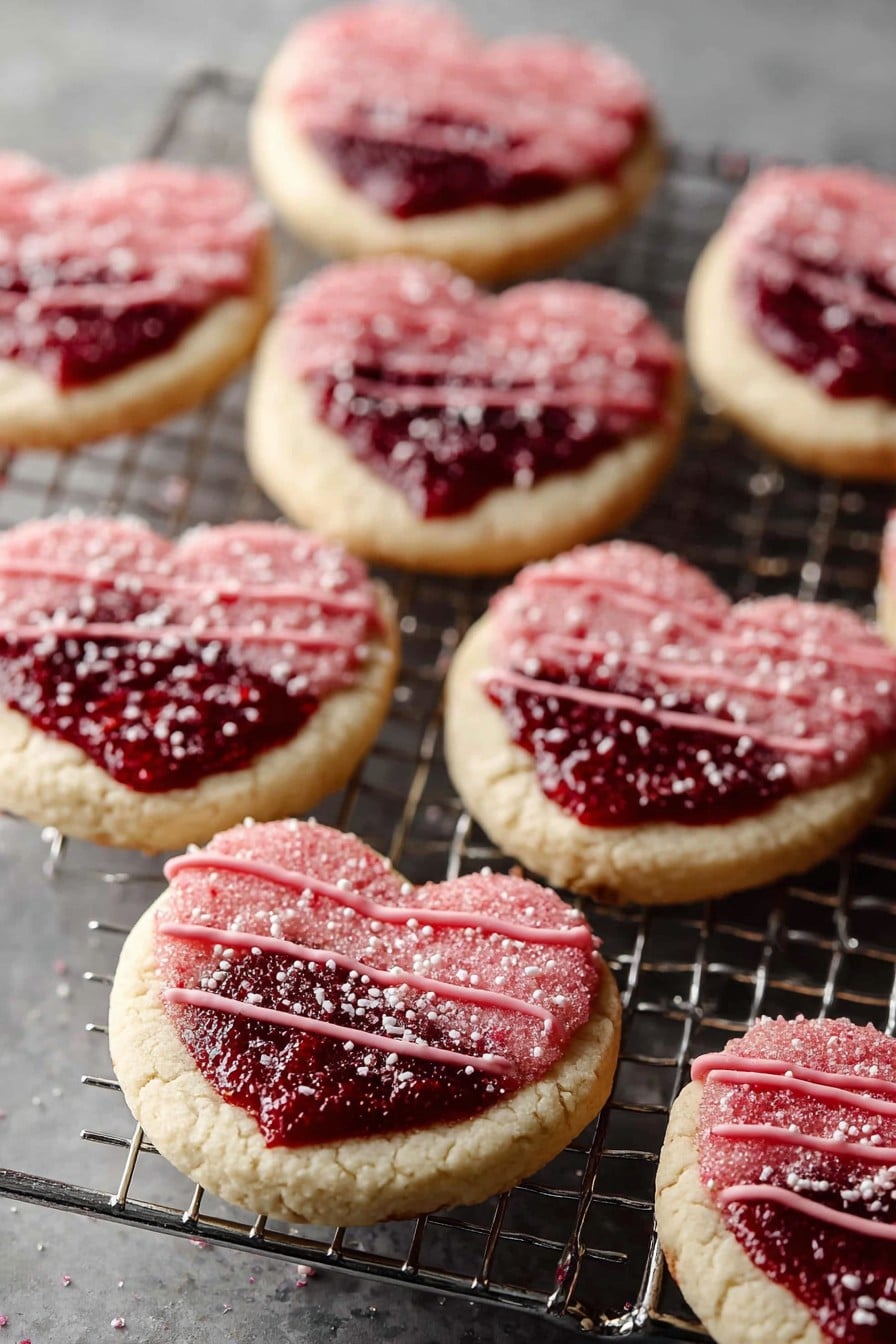 Raspberry Sugar Cookies