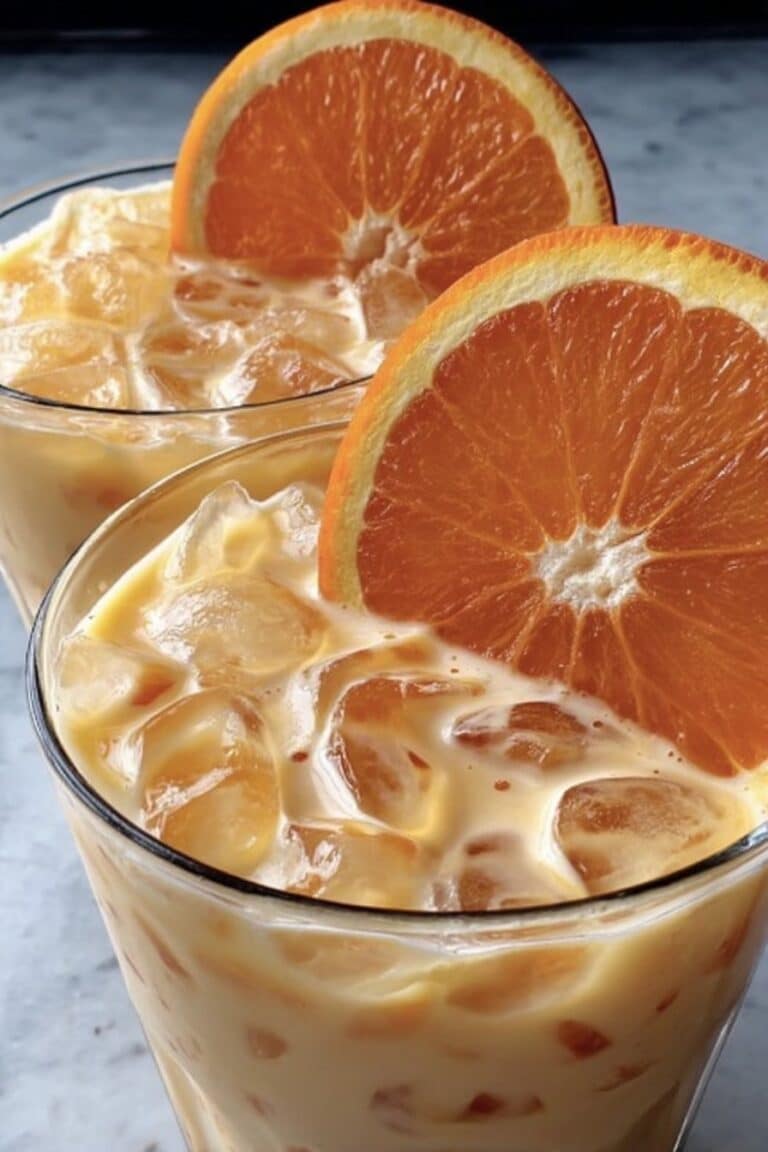 Refreshing Coconut Orange Glow – A Creamy Citrus Delight