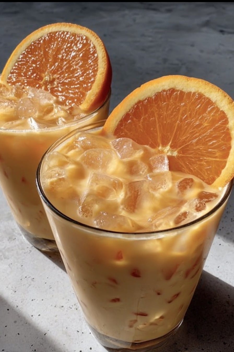 Refreshing Coconut Orange Glow – A Creamy Citrus Delight