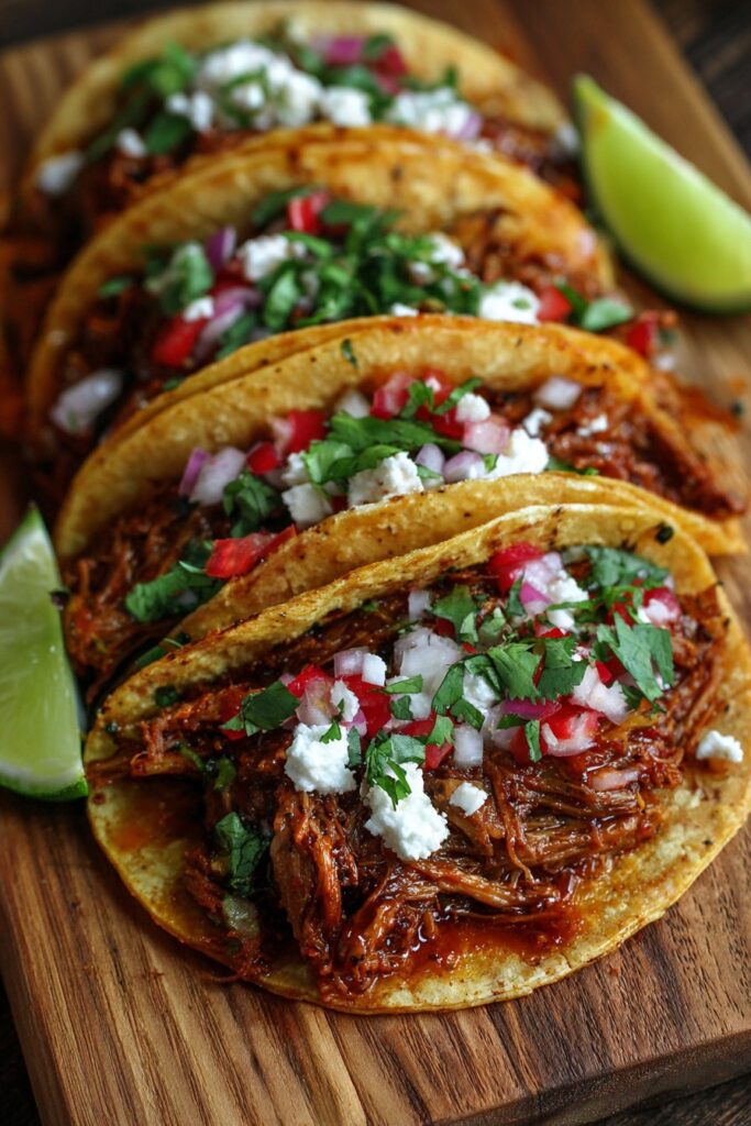 Slow Cooker Birria Tacos
