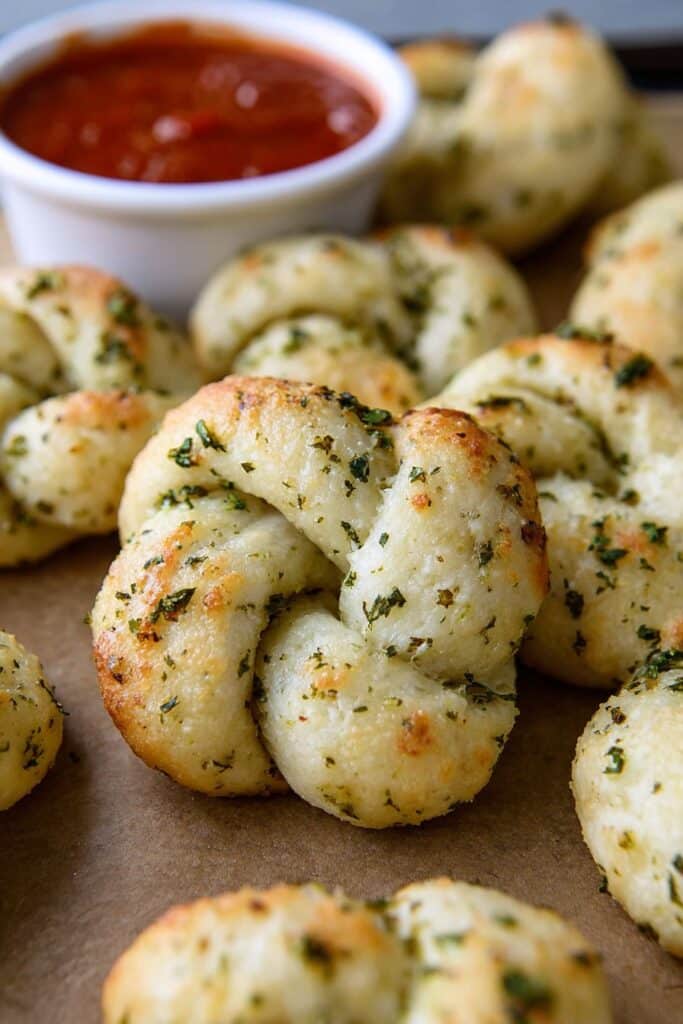 Soft Gluten-Free Garlic Knots